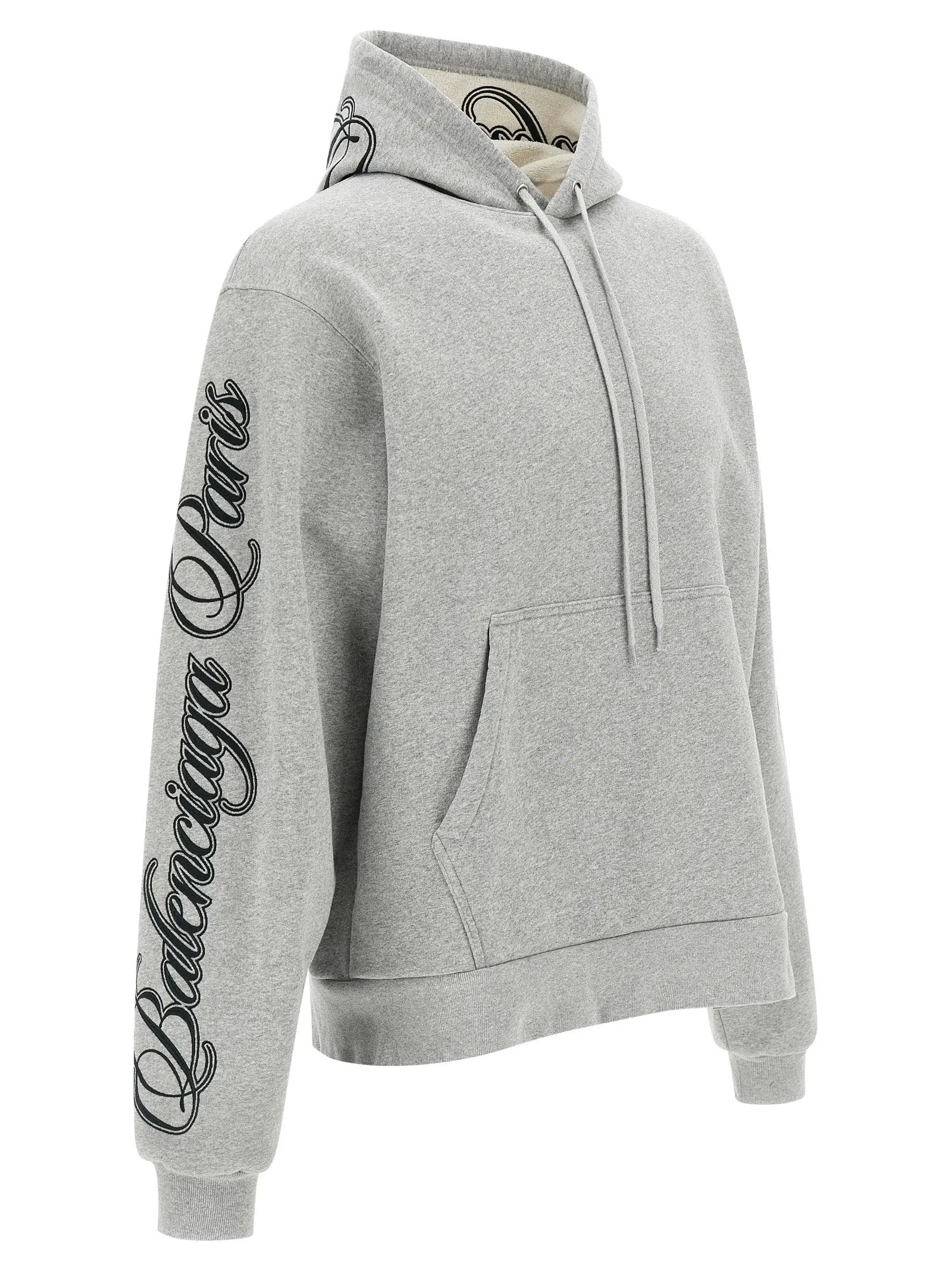 Sweat-shirt Balenciaga en coton gris
