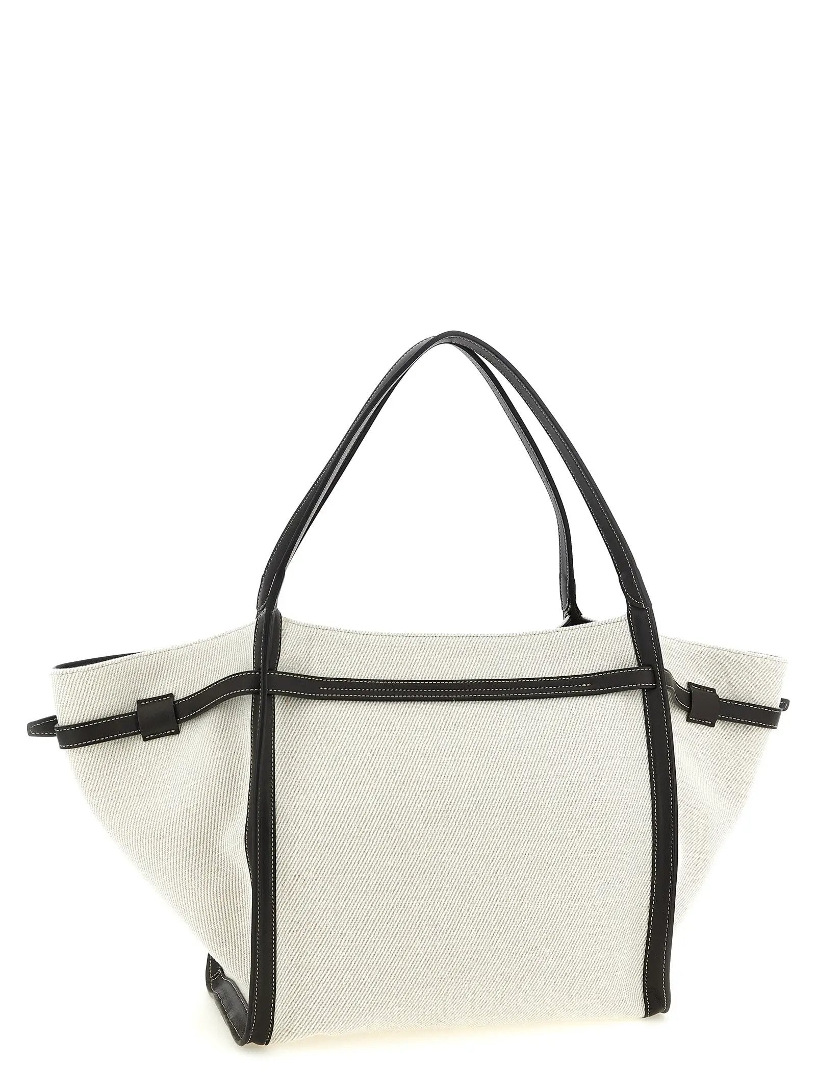 Tod's Multicolor Linen Tote Bag