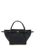 Tod's Black Calfskin Tote Bag