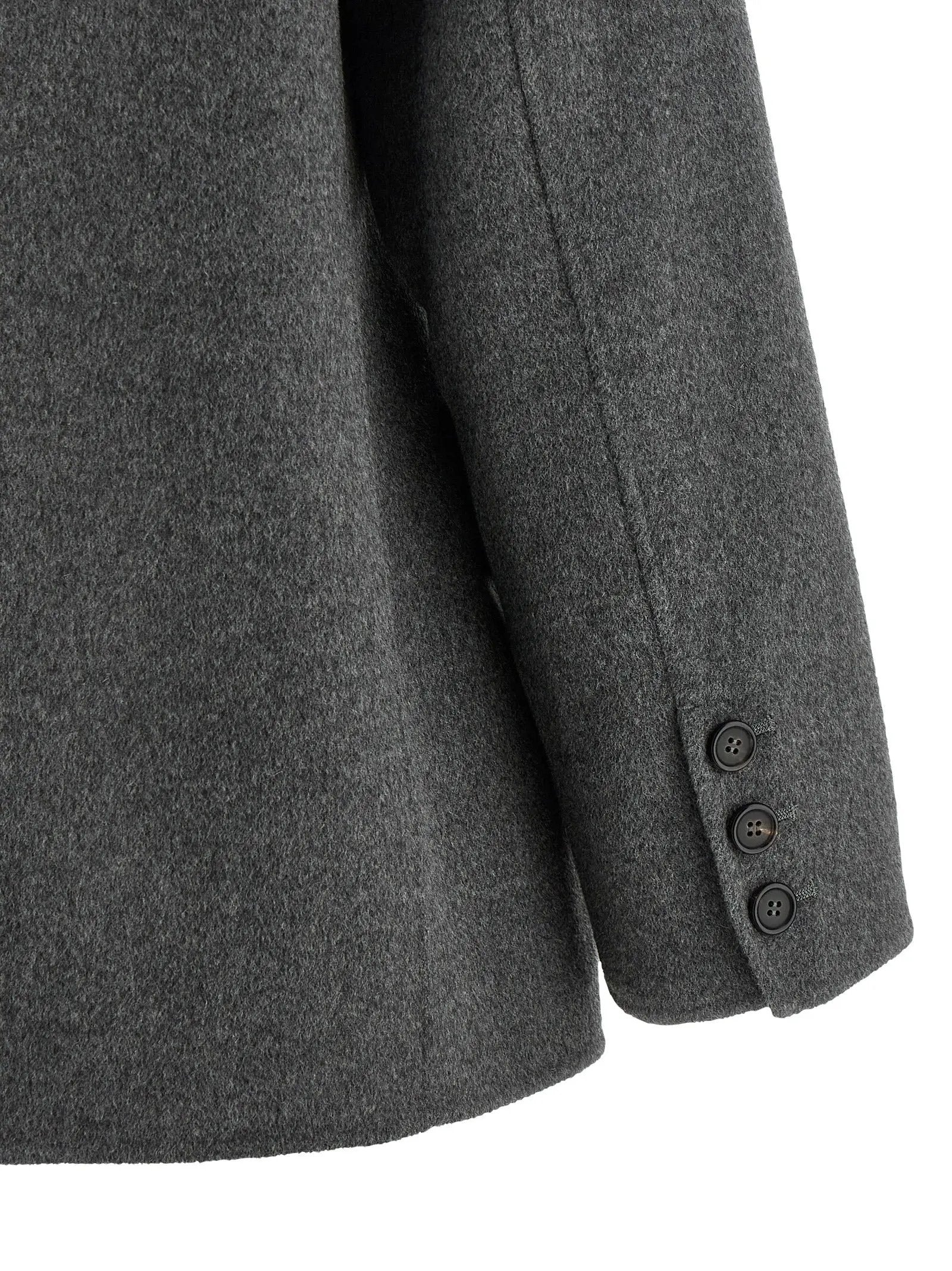 'S Max Mara Gray Virgin Wool Blazer