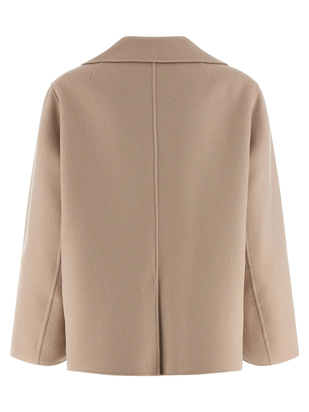 'S Max Mara Beige Virgin Wool Blazer