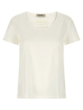 'S Max Mara White Cotton T-Shirt