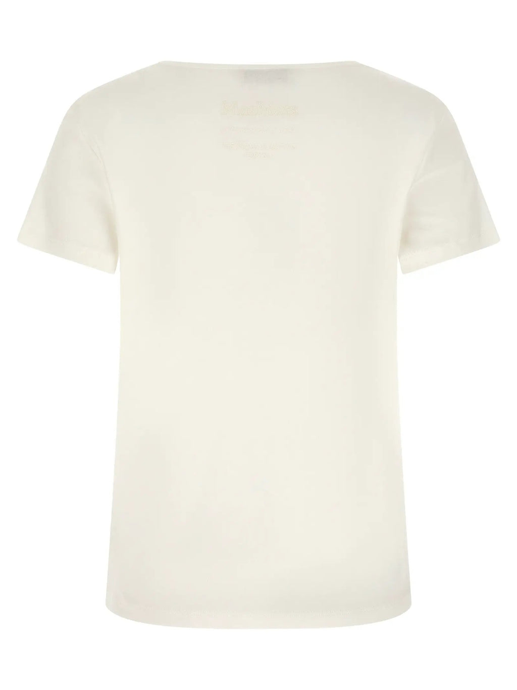 'S Max Mara White Cotton T-Shirt