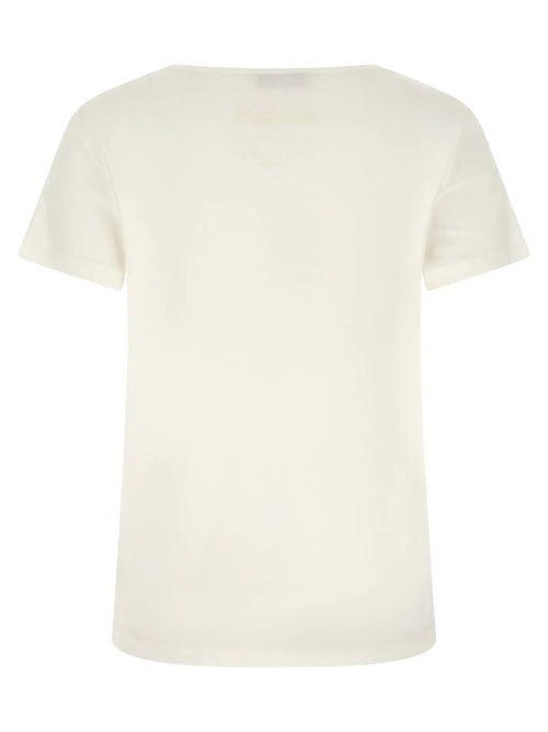 T-shirt blanc en coton Max Mara
