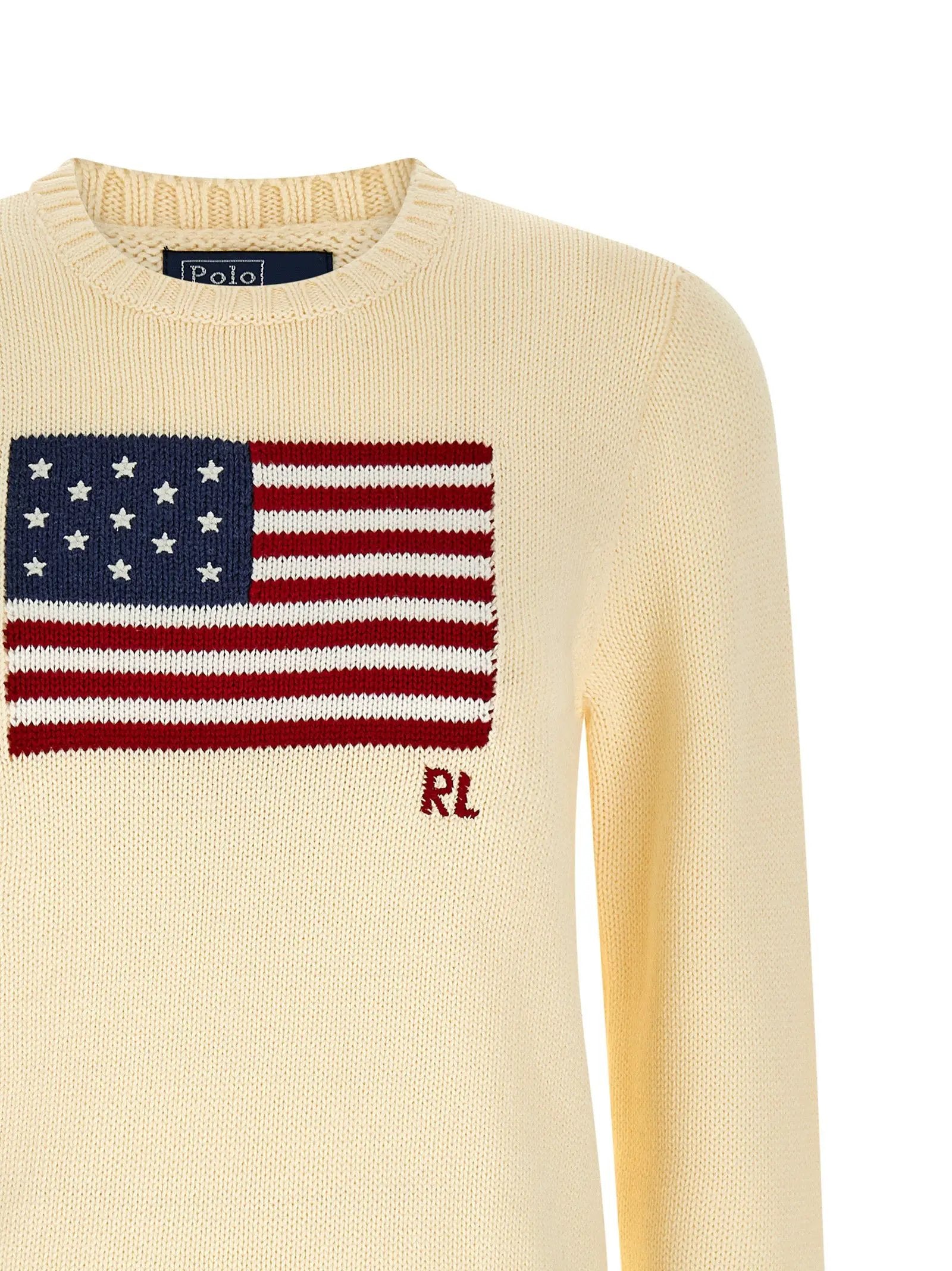 Polo Ralph Lauren Beige Cotton Cardigan