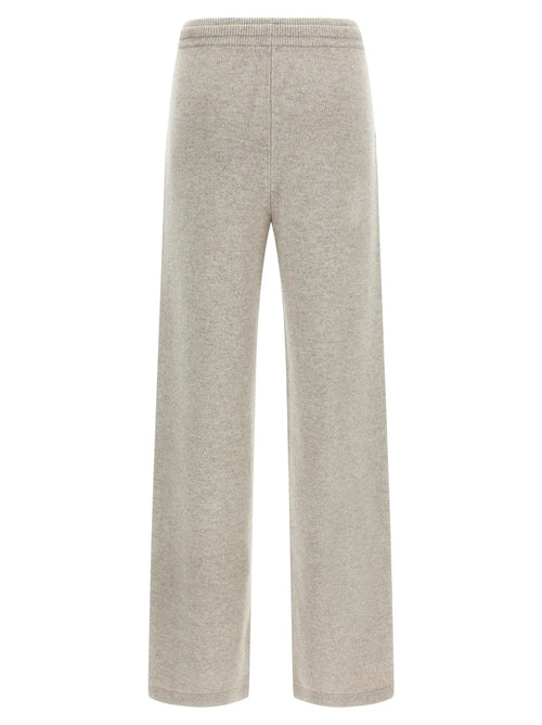 Pantalon décontracté en laine beige 'S Max Mara