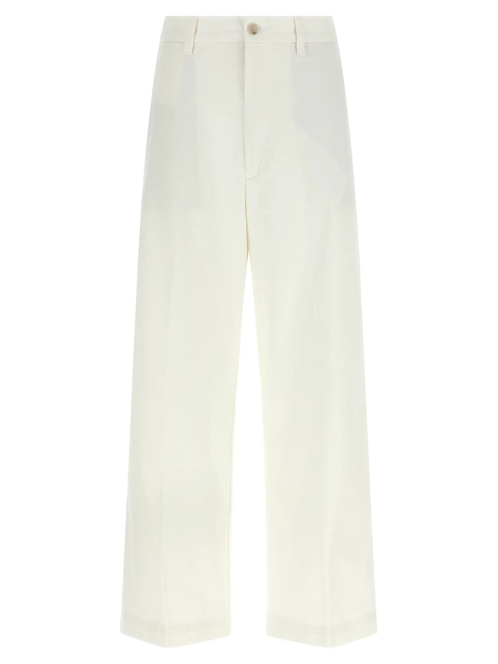 Polo Ralph Lauren White Cotton Chino Pants