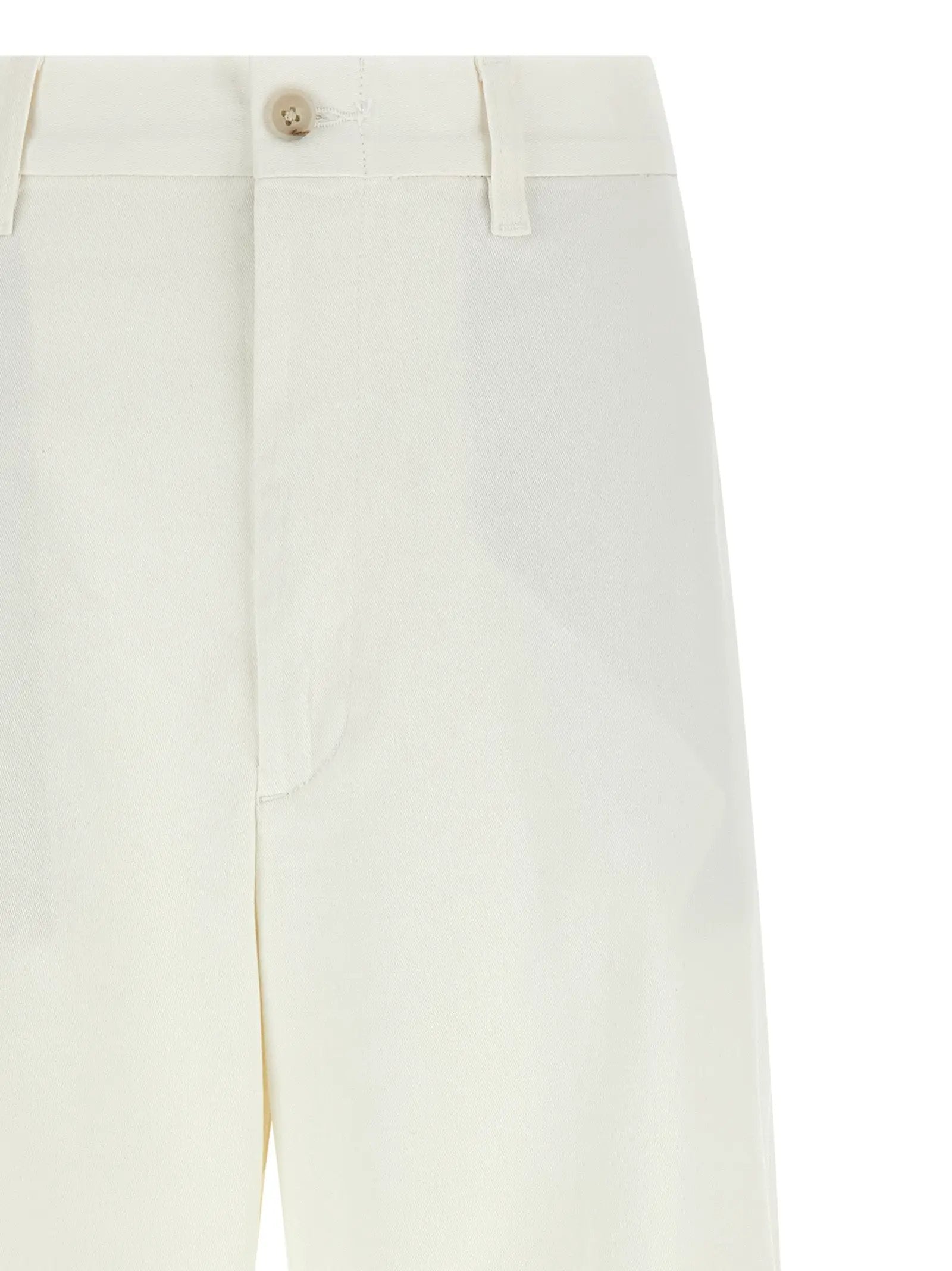 Polo Ralph Lauren White Cotton Chino Pants