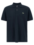 Lacoste Blue Cotton Polo Shirt