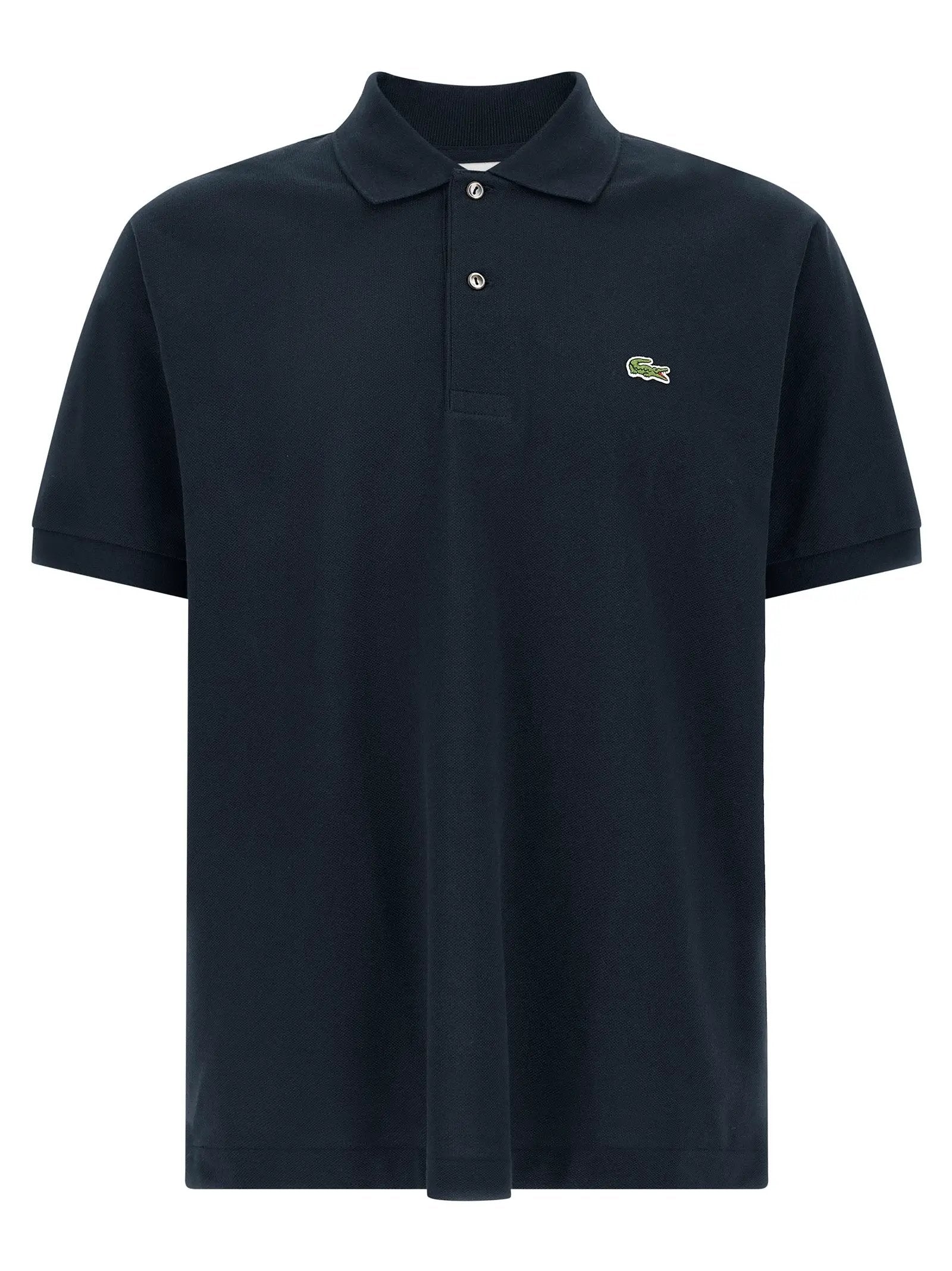 Lacoste Blue Cotton Polo Shirt