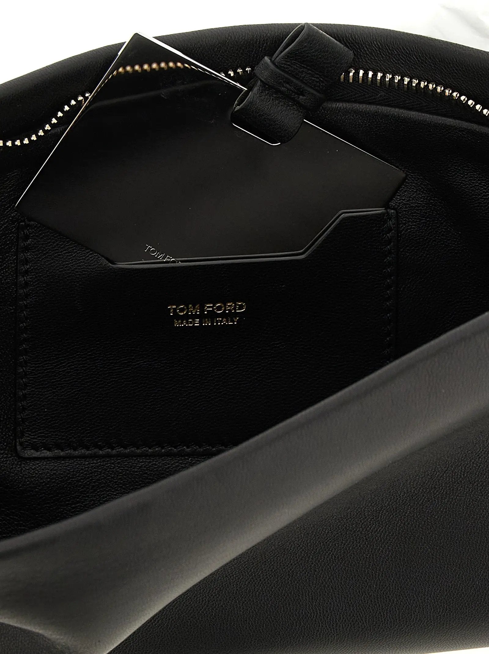 Tom Ford Black Lambskin Clutch Bag