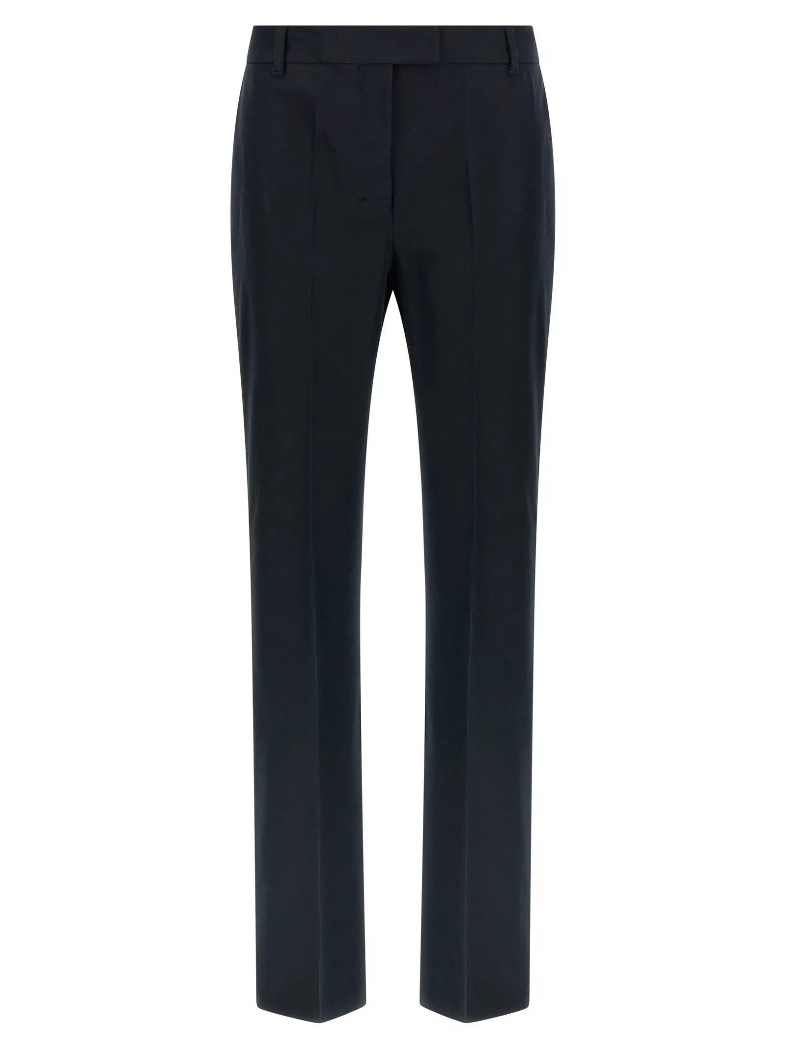 'S Max Mara Blue Cotton Flared Pants