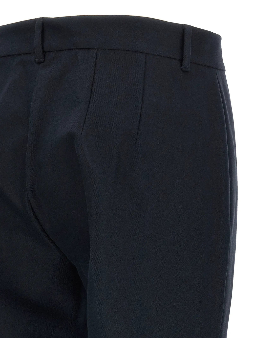 'S Max Mara Blue Cotton Flared Pants