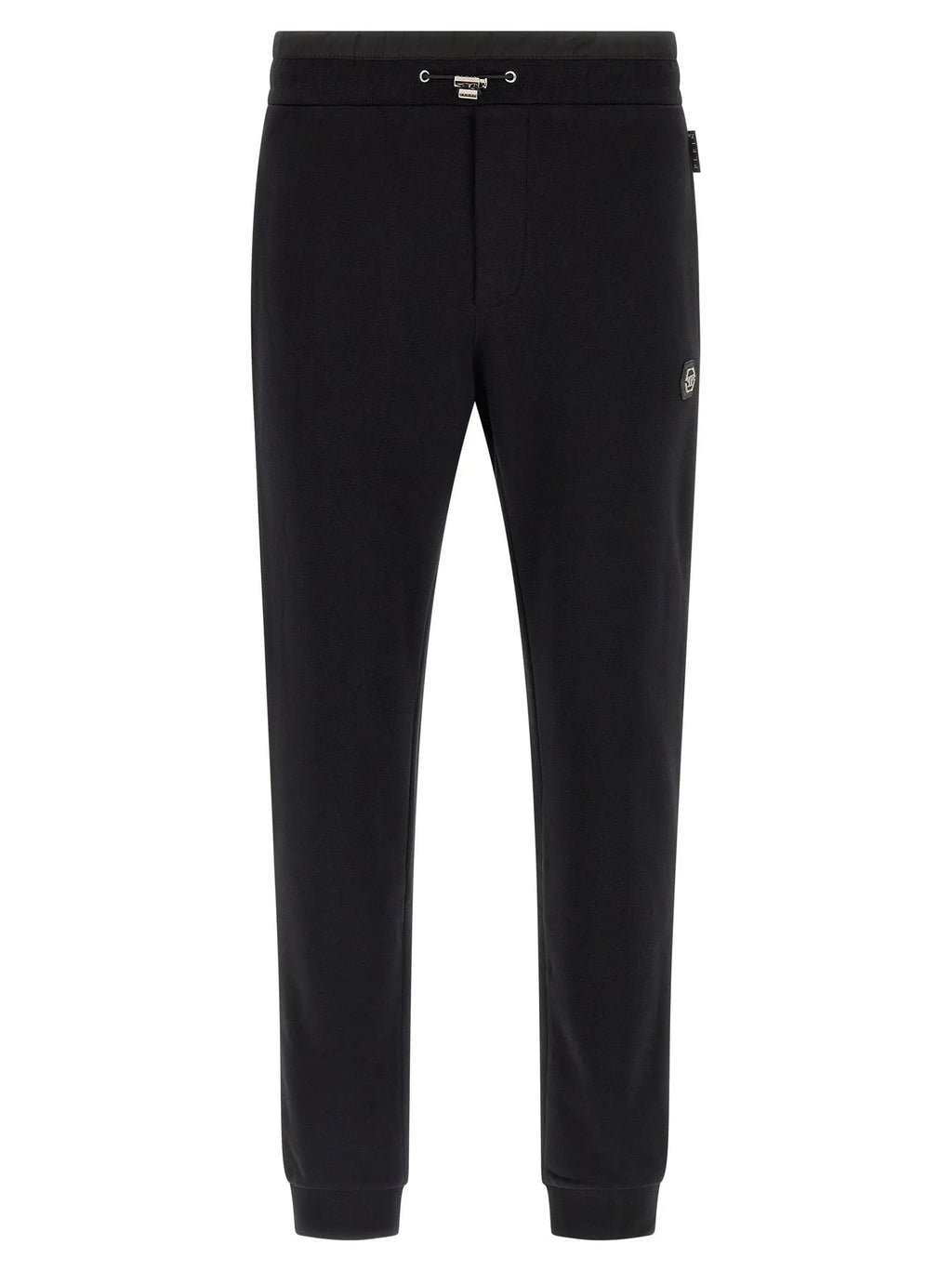 Philipp Plein Black Cotton Joggers (Workout Pants)
