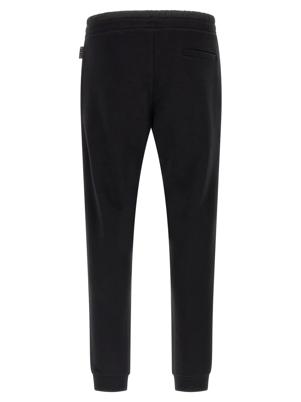 Philipp Plein Black Cotton Joggers (Workout Pants)