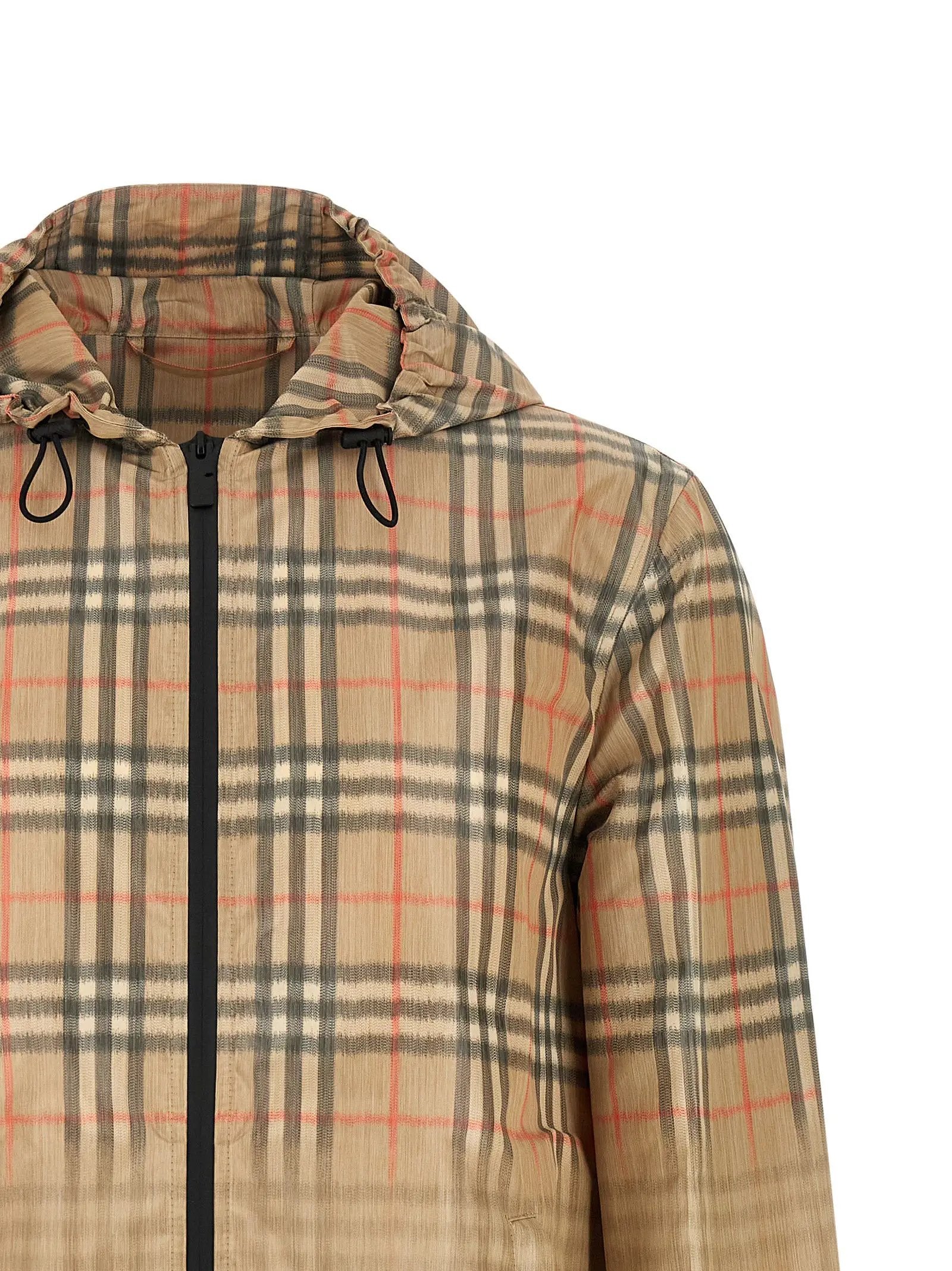 Burberry Beige Viscose Shell Jacket