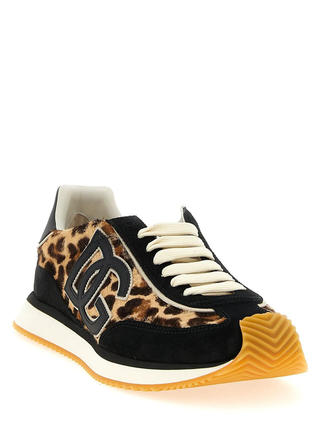 Baskets basses Dolce & Gabbana en veau multicolore