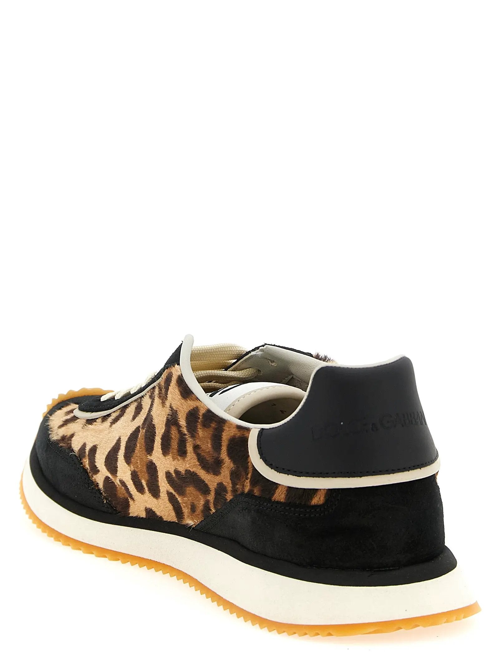 Baskets basses Dolce & Gabbana en veau multicolore