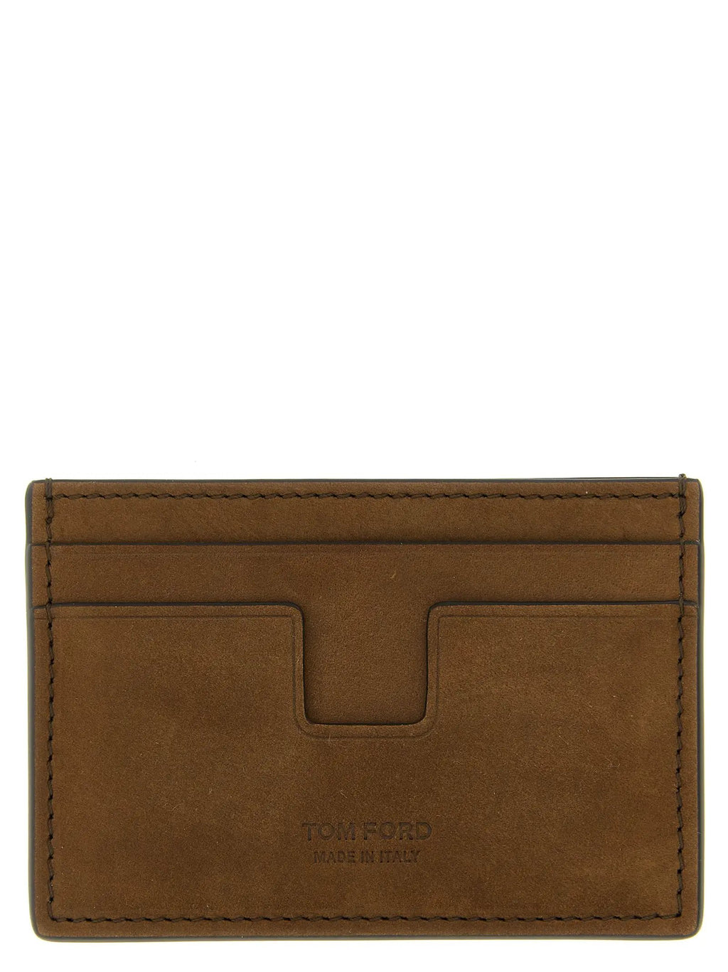 Tom Ford Brown Calfskin Cardholder
