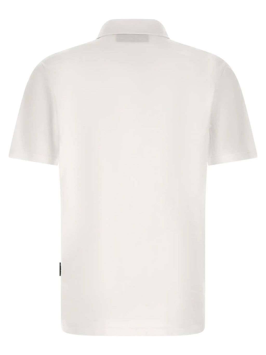 Philipp Plein White Cotton Polo Shirt