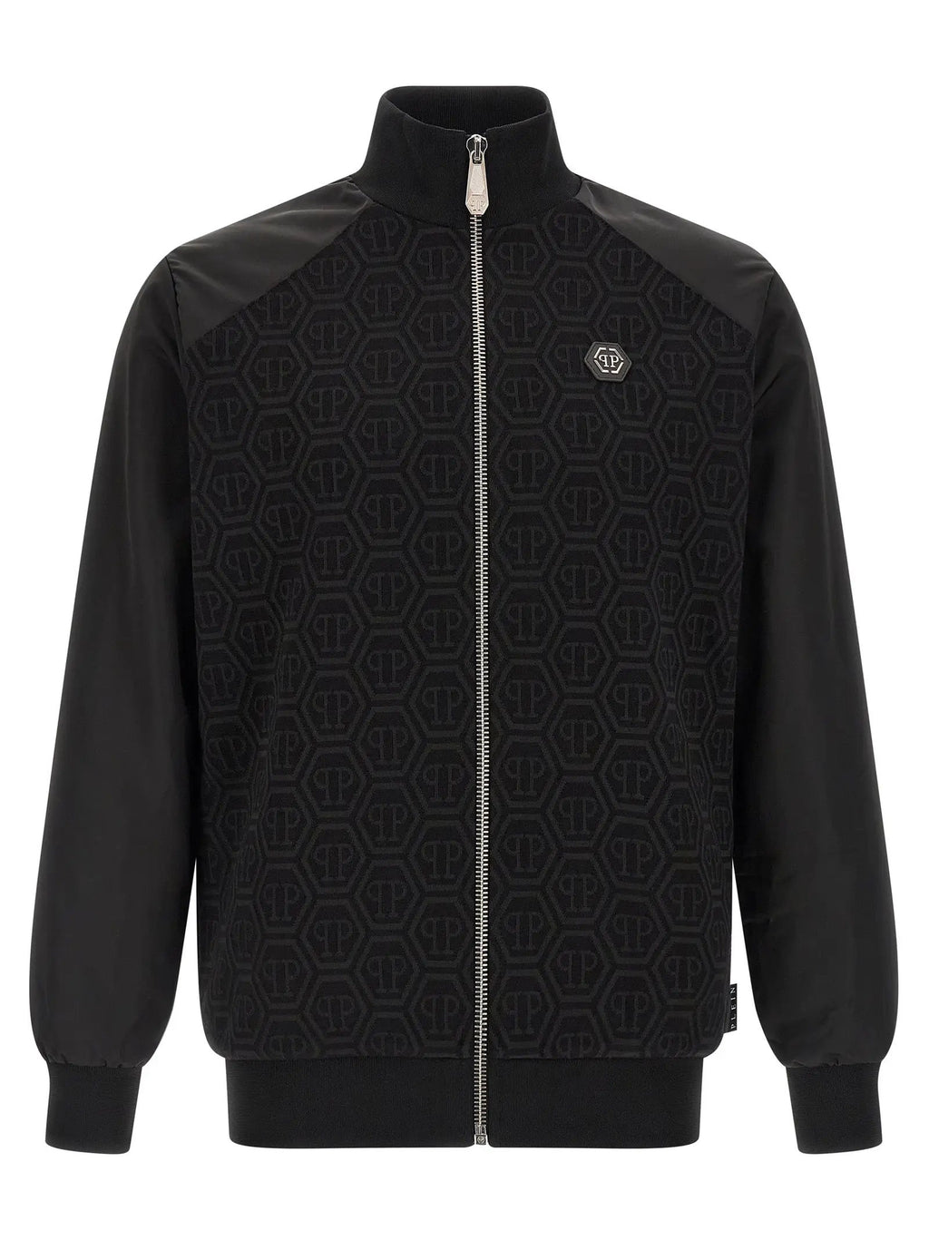 Philipp Plein Black Cotton Sweatshirt