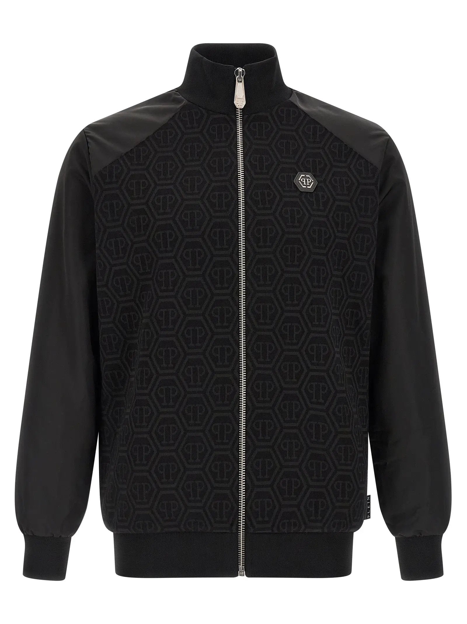 Philipp Plein Black Cotton Sweatshirt