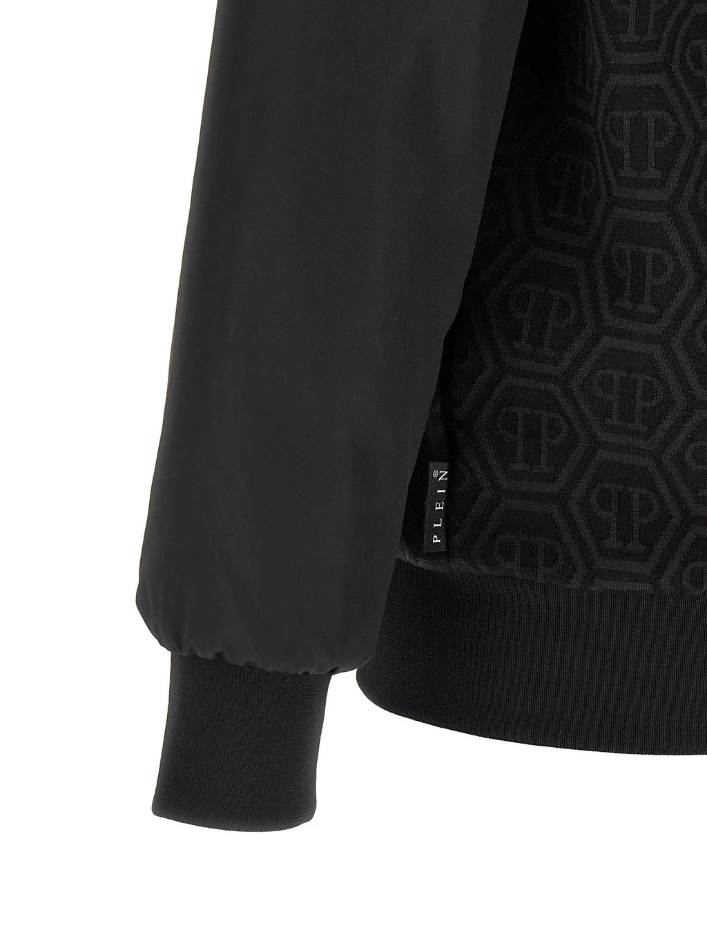 Philipp Plein Black Cotton Sweatshirt