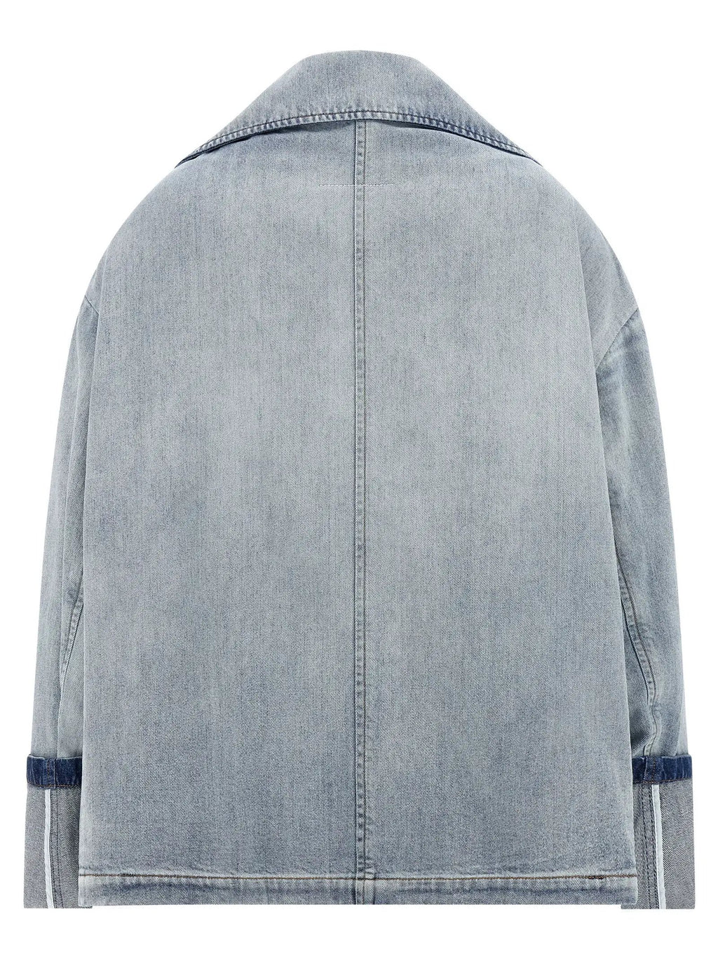 MM6 Maison Margiela Blue Cotton Denim Jacket