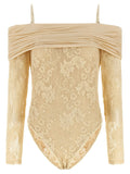 Zimmermann Beige Polyamide Bodysuit