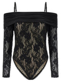 Zimmermann Black Polyamide Bodysuit