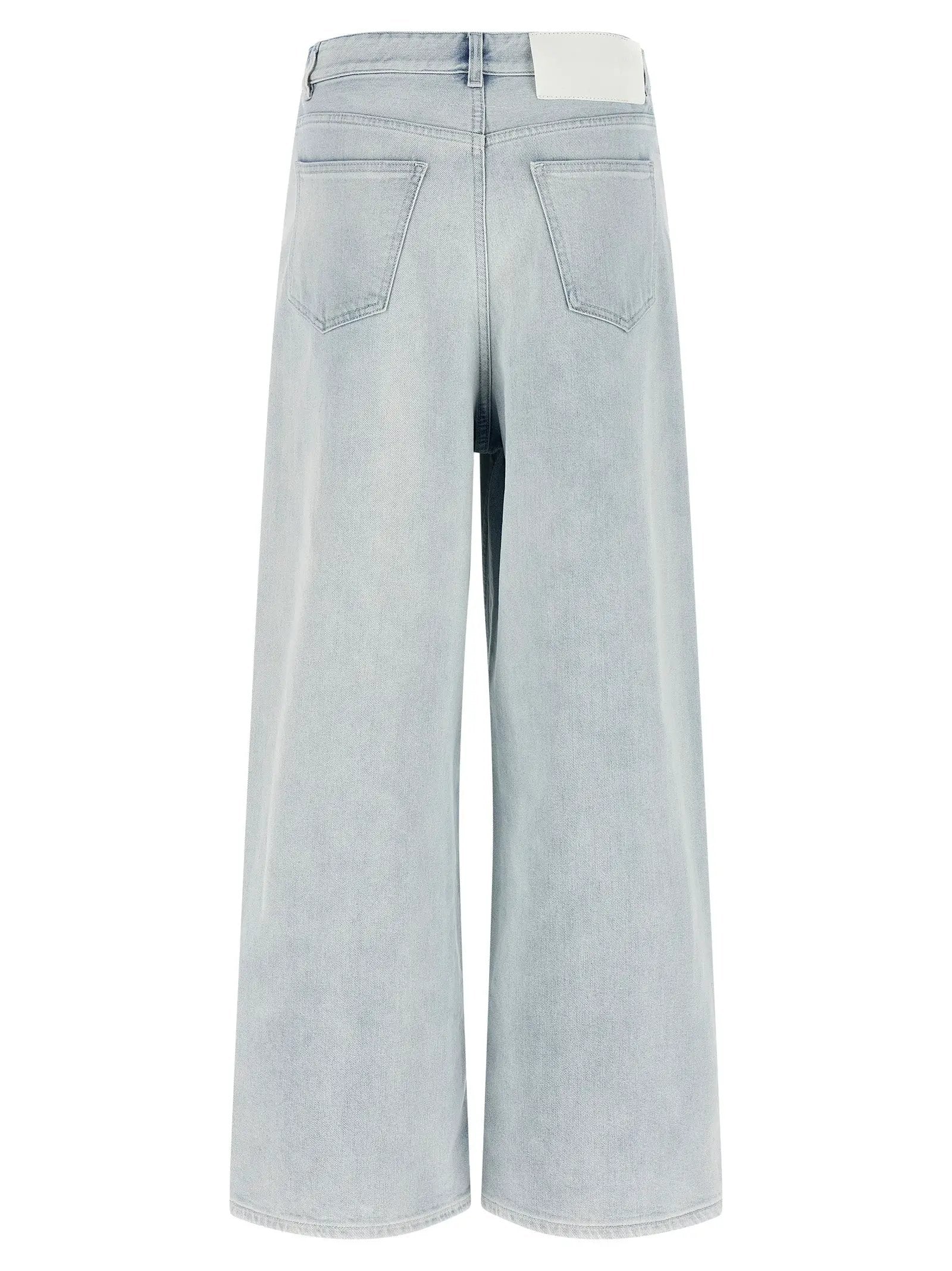 MM6 Maison Margiela Blue Cotton Jeans Denim