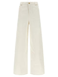Golden Goose White Cotton Boyfriend Jeans