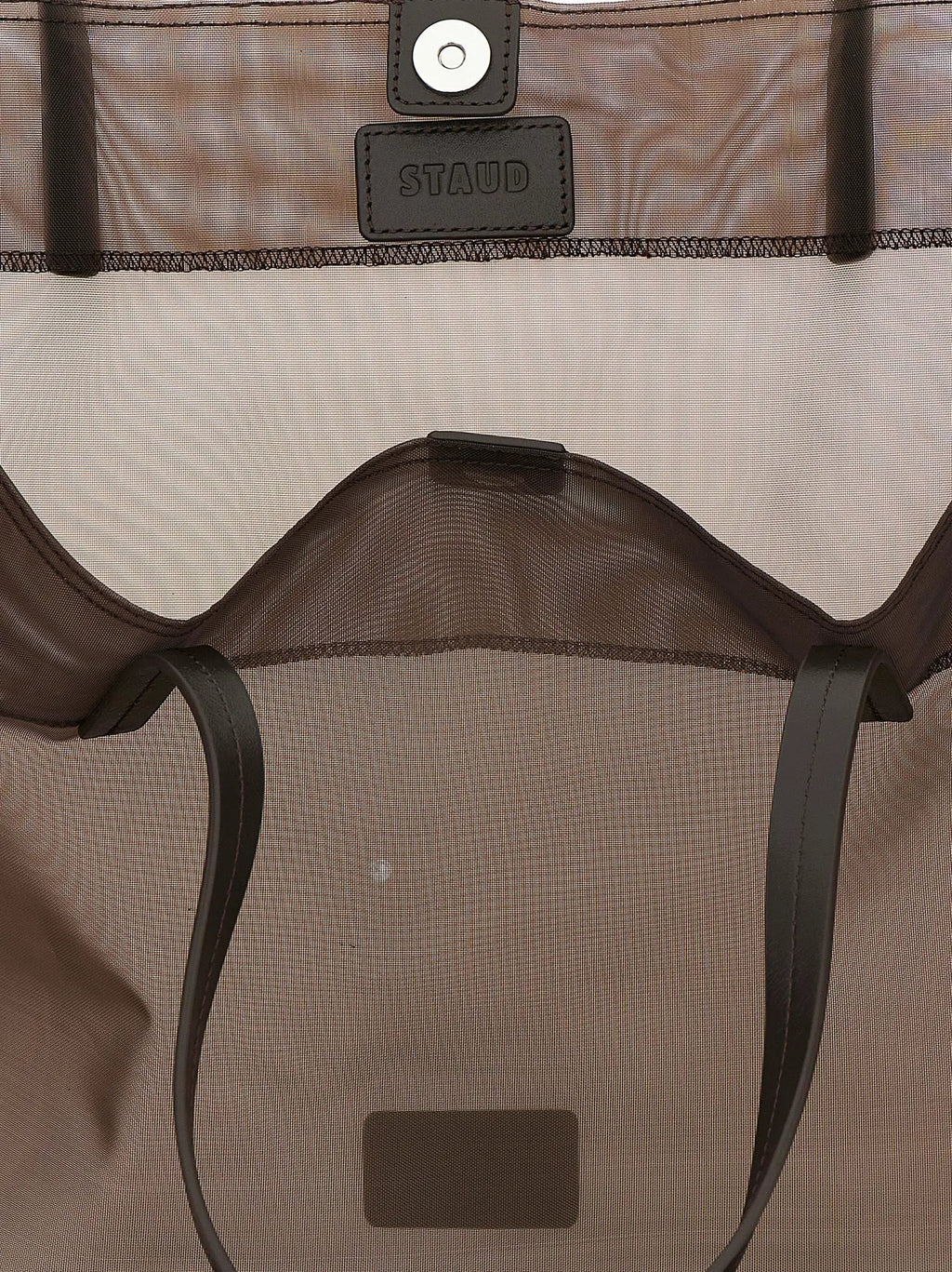 Staud Brown Polyamide Tote Bag