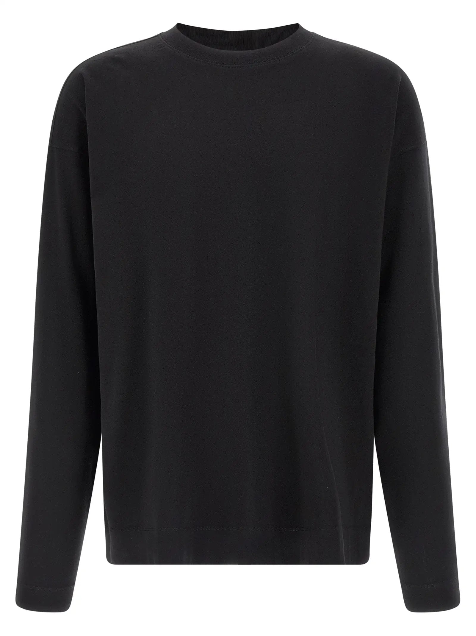 Dries Van Noten Black Cotton T-Shirt