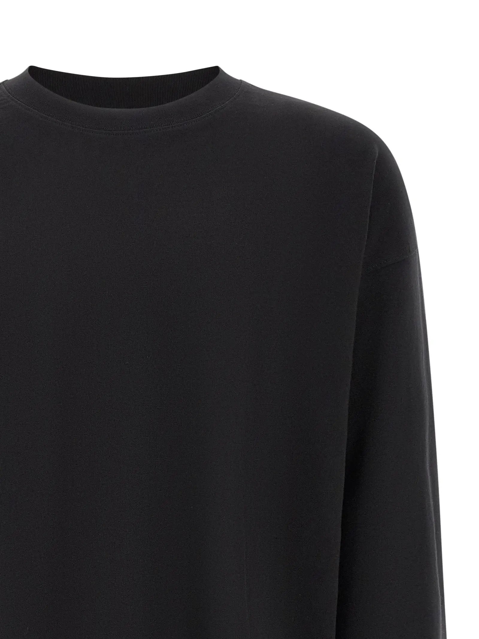 Dries Van Noten Black Cotton T-Shirt