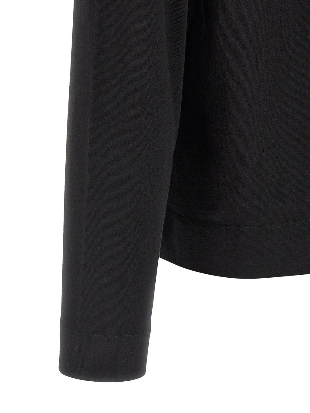 Dries Van Noten Black Cotton T-Shirt