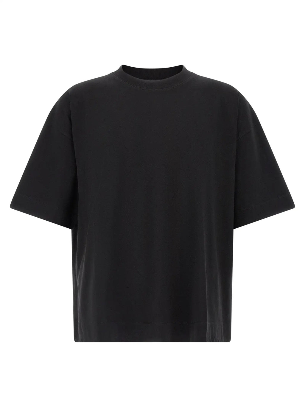 Dries Van Noten Black Cotton T-Shirt