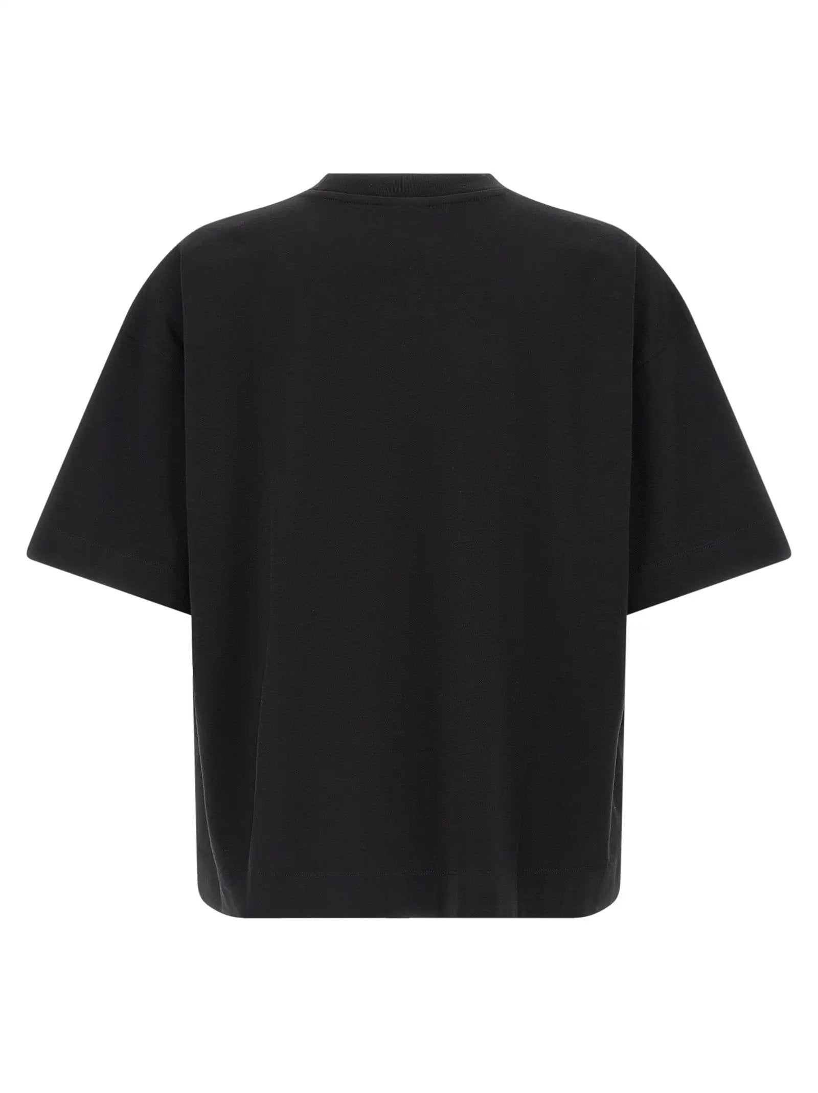 Dries Van Noten Black Cotton T-Shirt