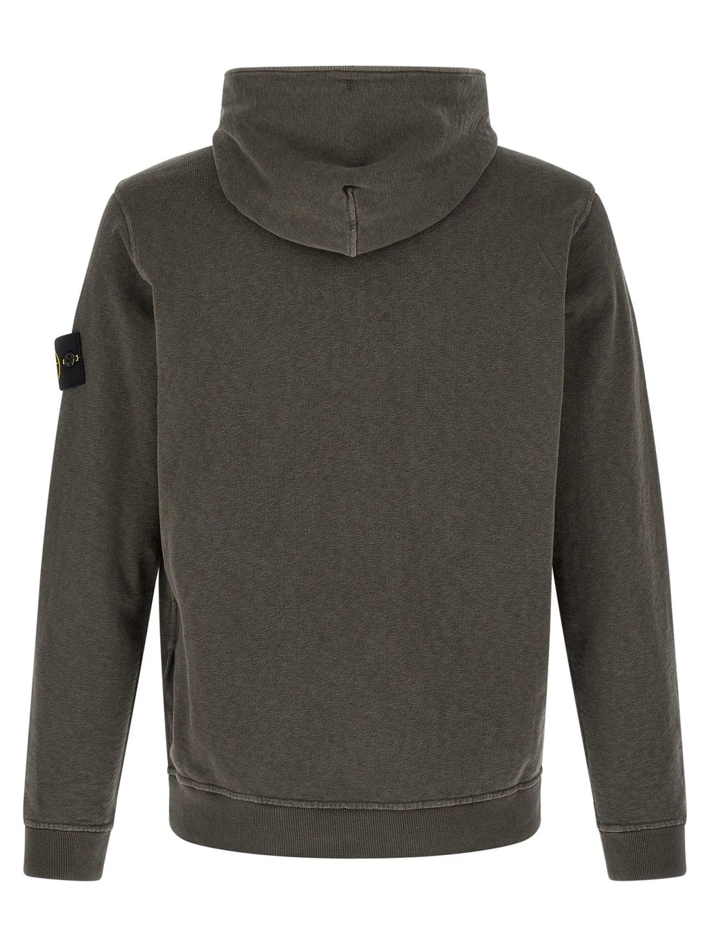 Stone Island Brown Cotton Sweatshirt