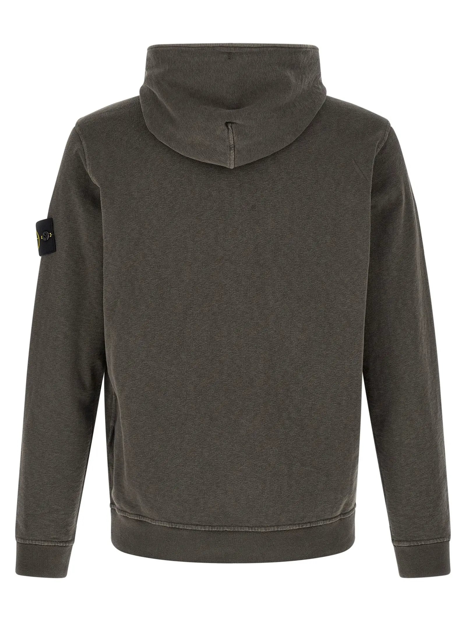 Stone Island Brown Cotton Sweatshirt