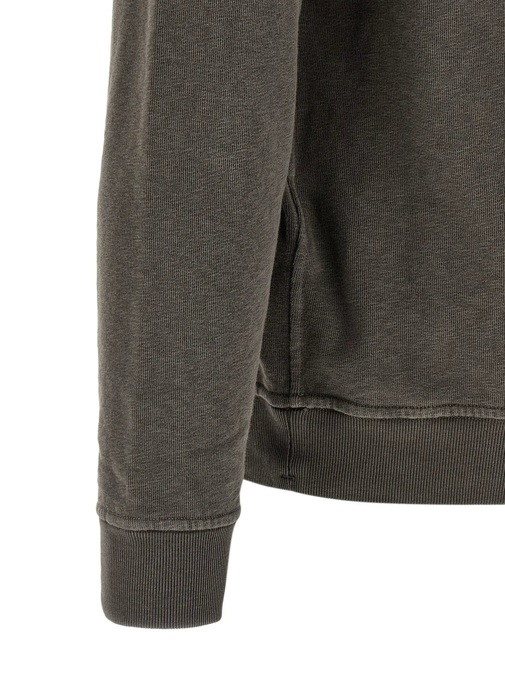 Stone Island Brown Cotton Sweatshirt