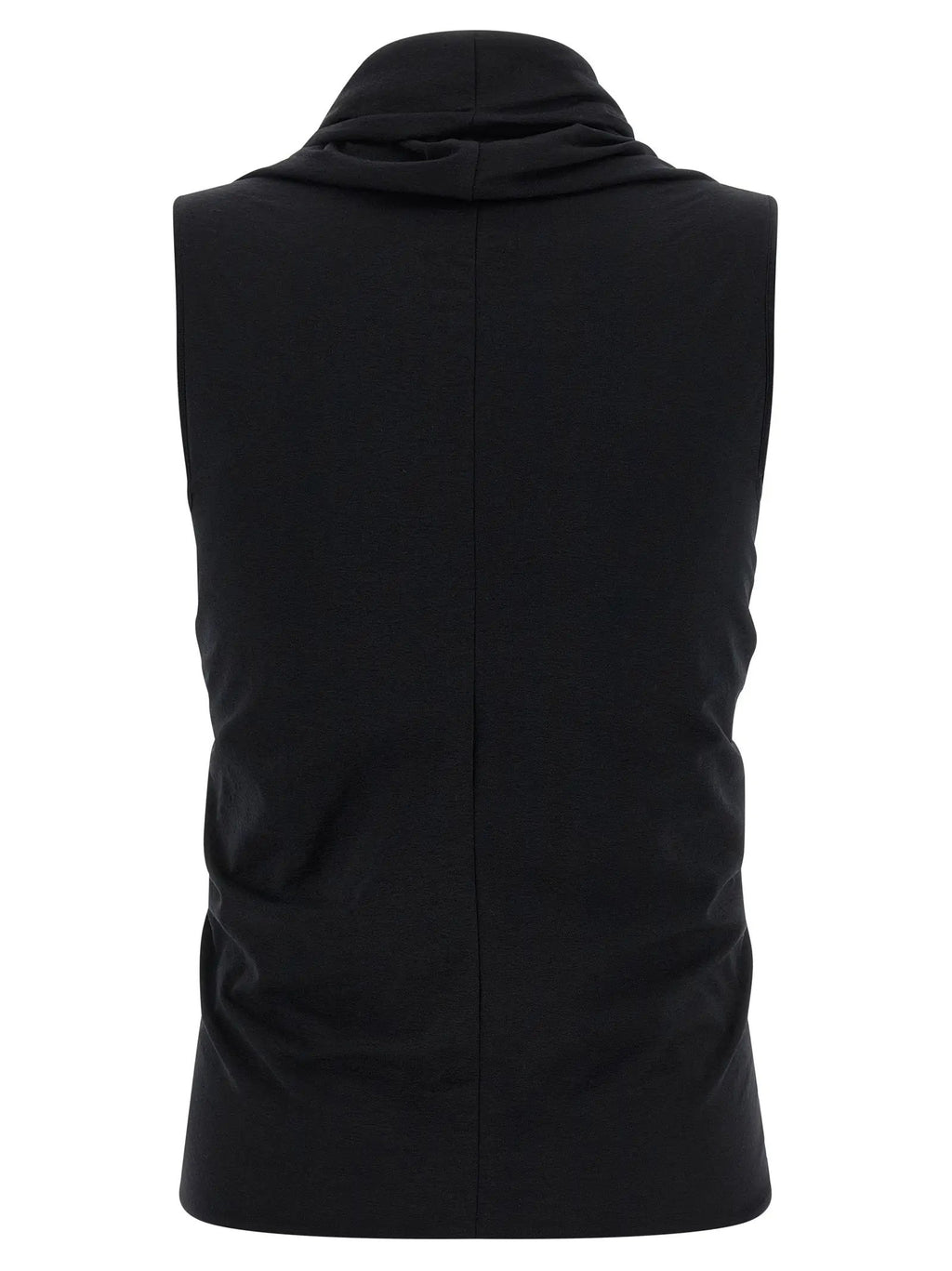 Rick Owens Black Cotton Tank Tops