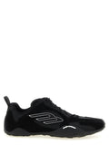 Balenciaga Black Polyester Athletic Sneakers