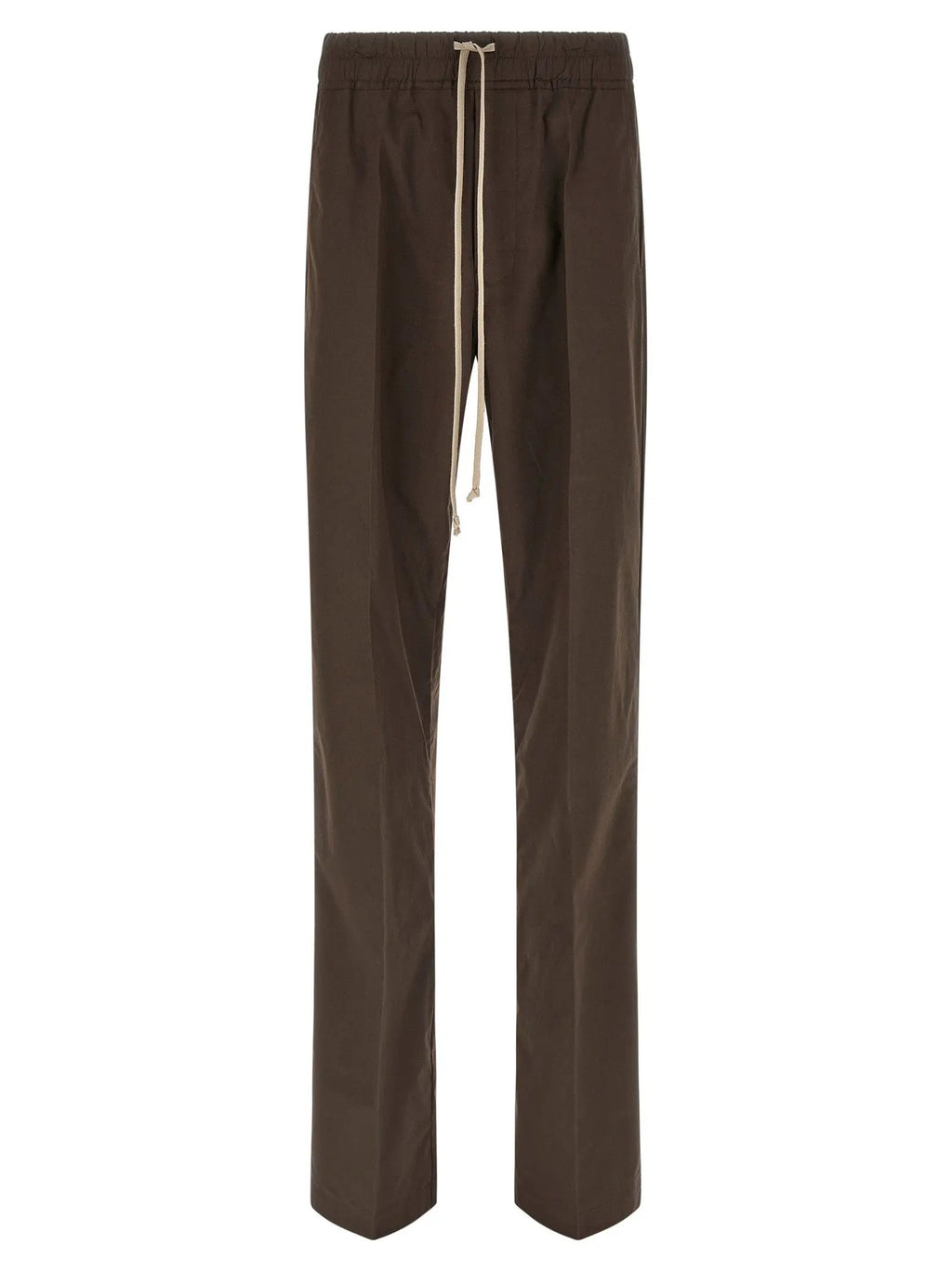 Rick Owens Brown Cotton Casual Pants