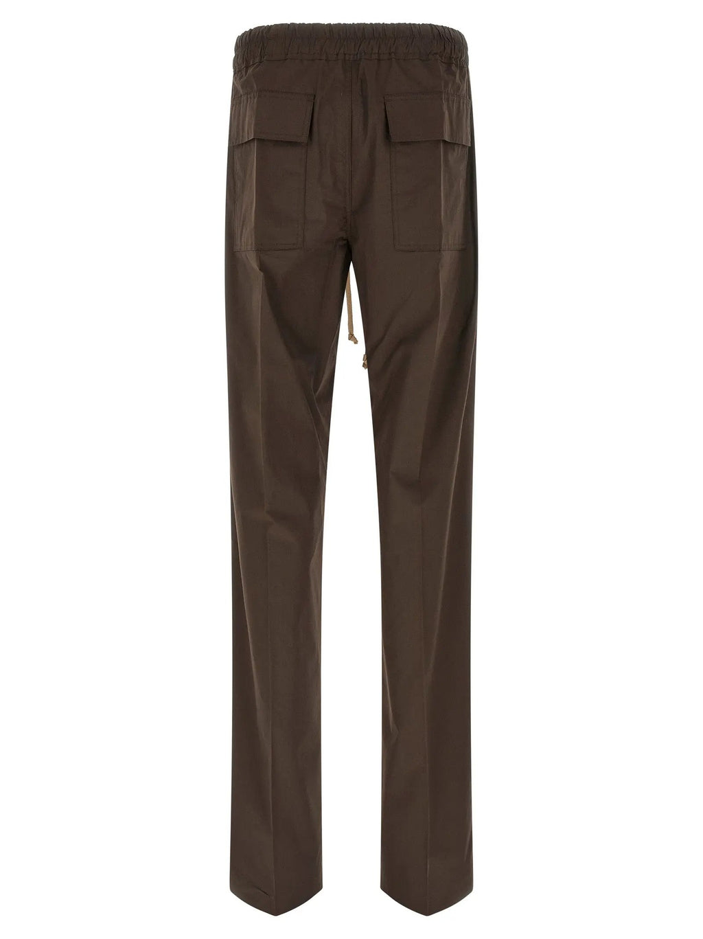 Rick Owens Brown Cotton Casual Pants
