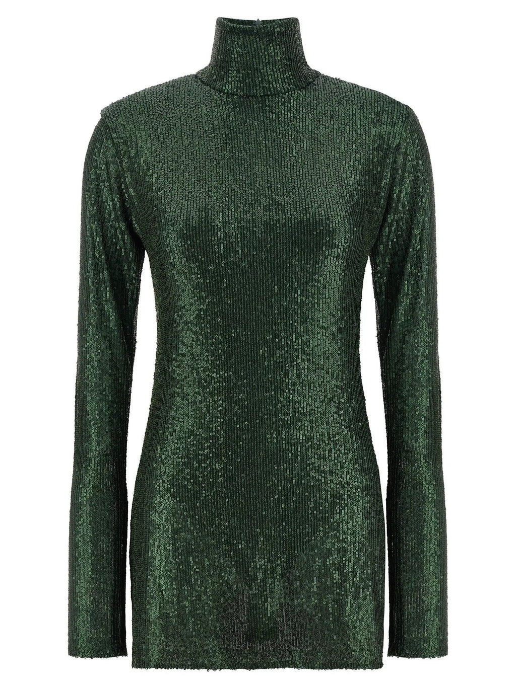 Norma Kamali Bicolor Polyester Short Dress