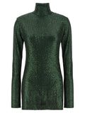 Norma Kamali Bicolor Polyester Short Dress