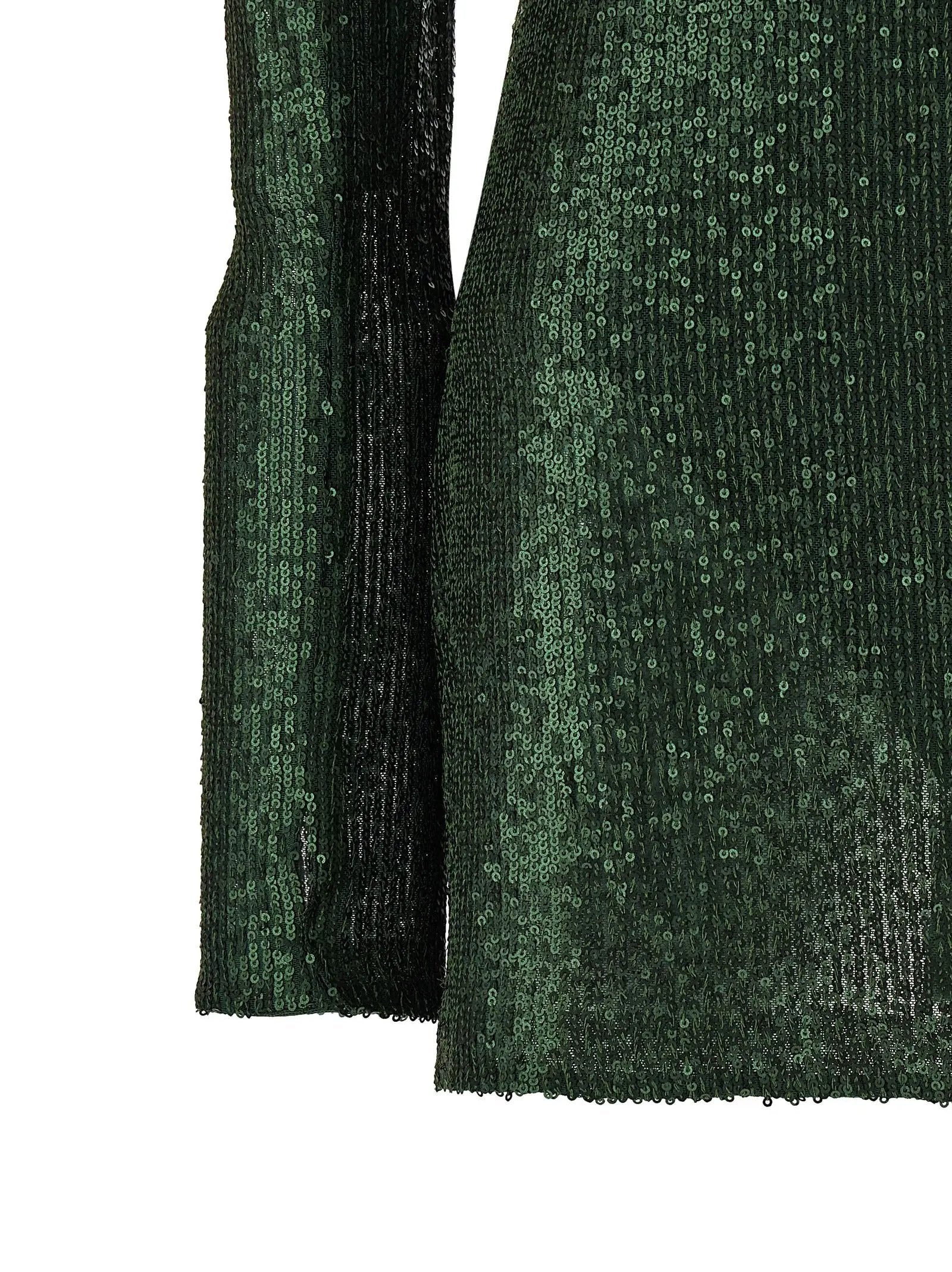 Norma Kamali Bicolor Polyester Short Dress