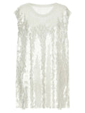 Norma Kamali White Polyamide Tank Tops