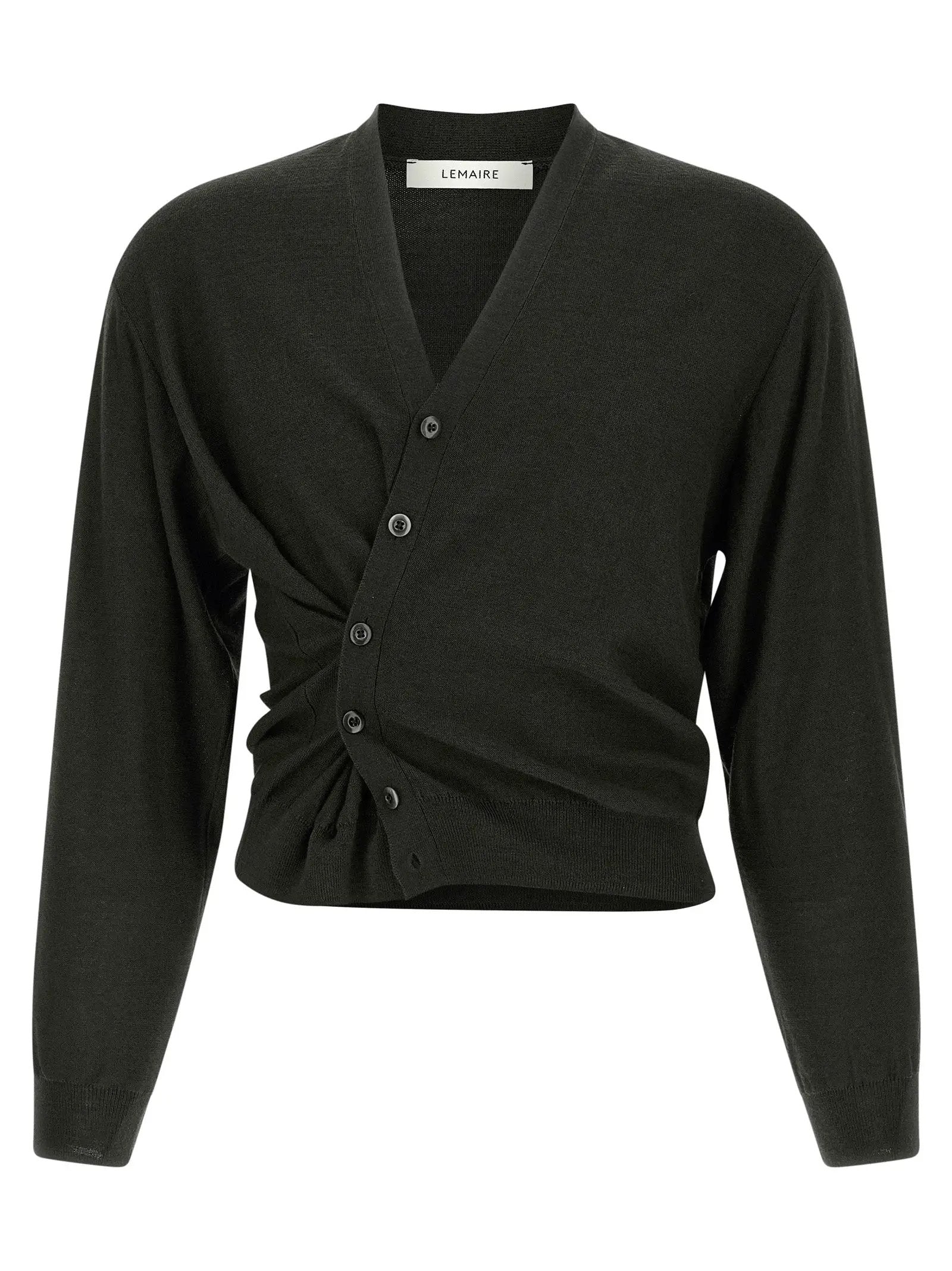 Lemaire Black Marabou Cardigan